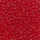 Miyuki drop beads 3,4mm Transparent red orange DP-140
